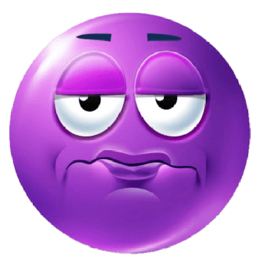 Emojis roxo 8