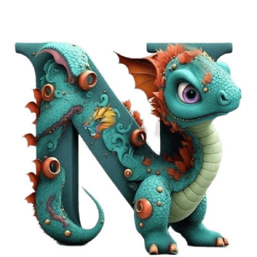 Abecedario Dragones 🐲  14