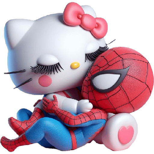 Hello Kitty y Spiderman  14