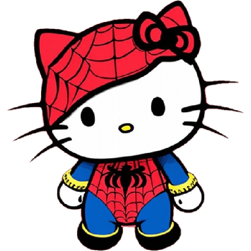 Hello Kitty y Spiderman  6