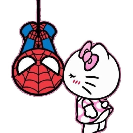 Hello Kitty y Spiderman  1