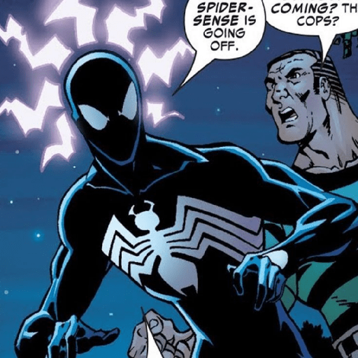 Black suit spiderman  24