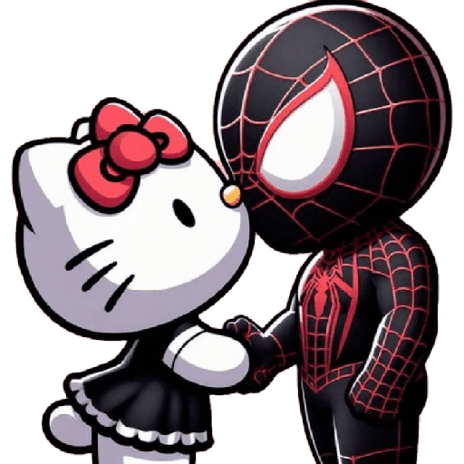 Hello Kitty y Spiderman  11