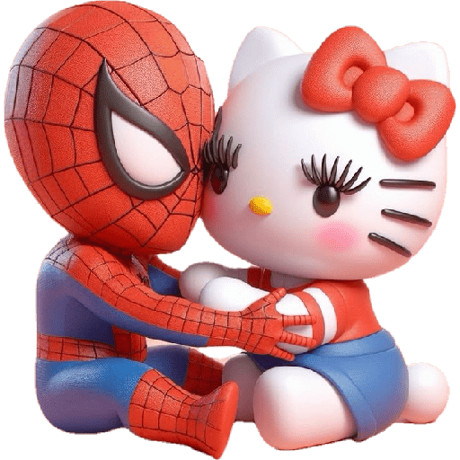 Hello Kitty y Spiderman  15