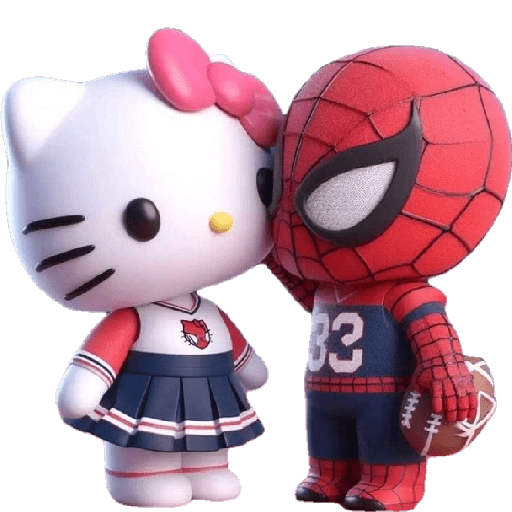 Hello Kitty y Spiderman  16