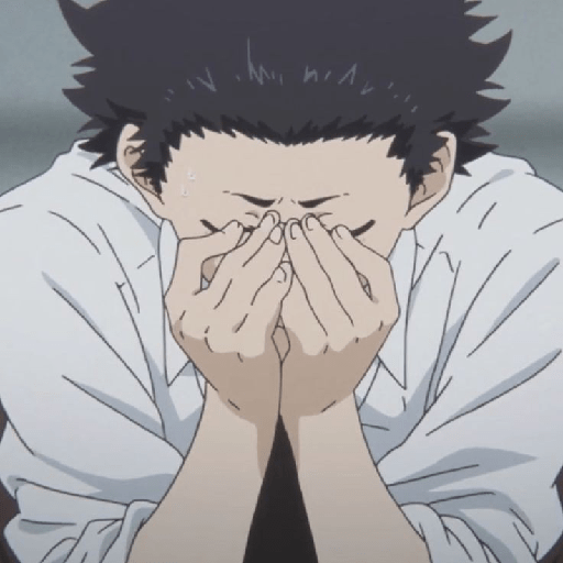 Anime sad boy 18