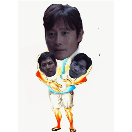 Papa squid game meme 8