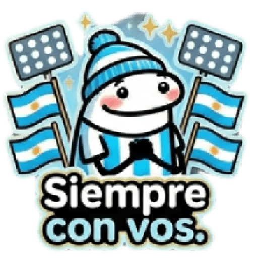   FLORK HINCHA ARGENTINO 🇦🇷⭐🏆🥁 5