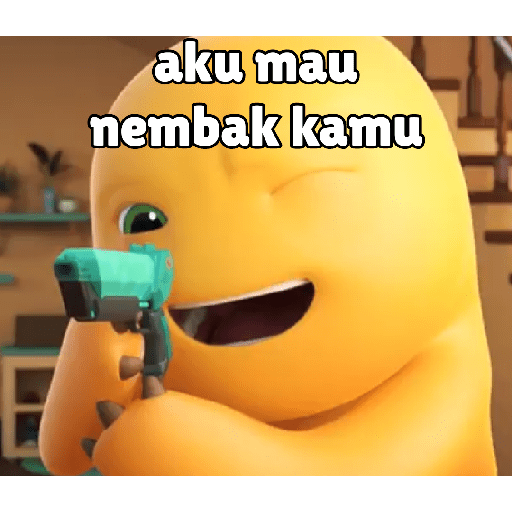 Dino Kuning NailoongSticker110 22
