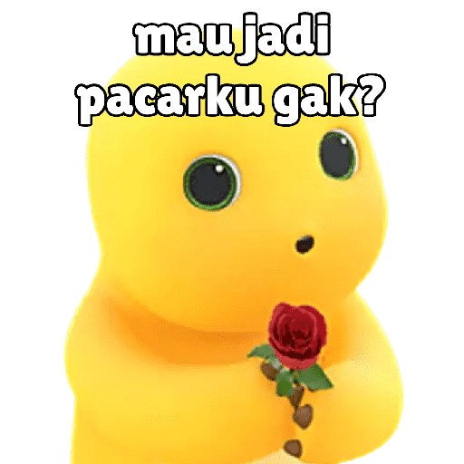 Dino Kuning NailoongSticker110 24