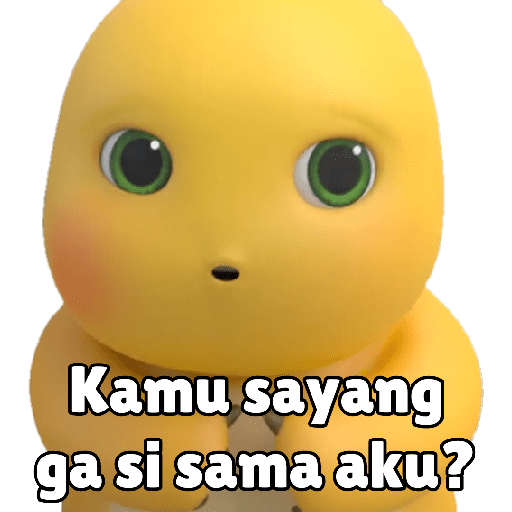 Dino Kuning NailoongSticker110 25