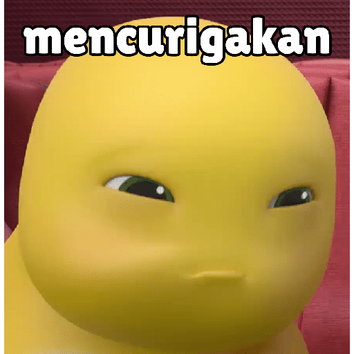 Dino Kuning NailoongSticker110 11