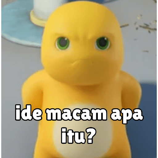 Dino Kuning NailoongSticker110 19
