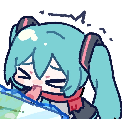 Miku sticker pack! 4 27