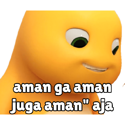Dino Kuning NailoongSticker110 6