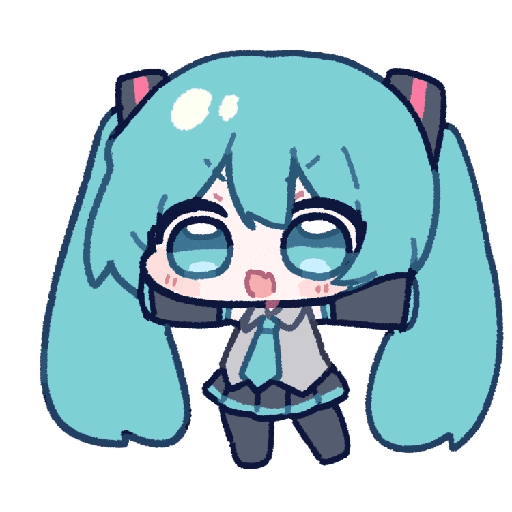 Miku sticker pack! 4 11