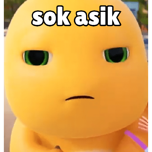 Dino Kuning NailoongSticker110 7