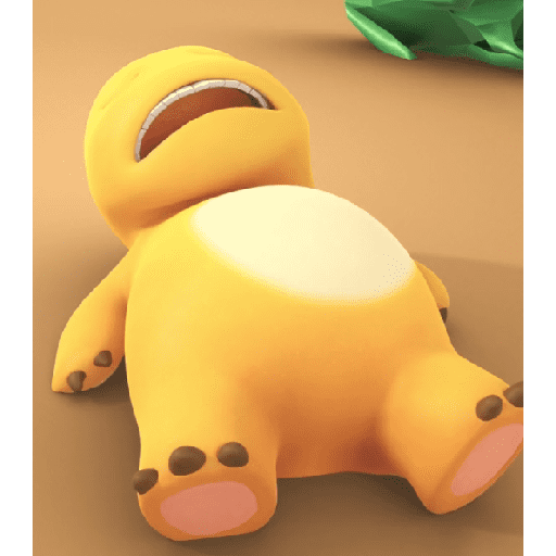 Dino Kuning NailoongSticker110 13