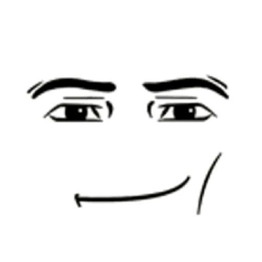Cara de roblox hombre 11