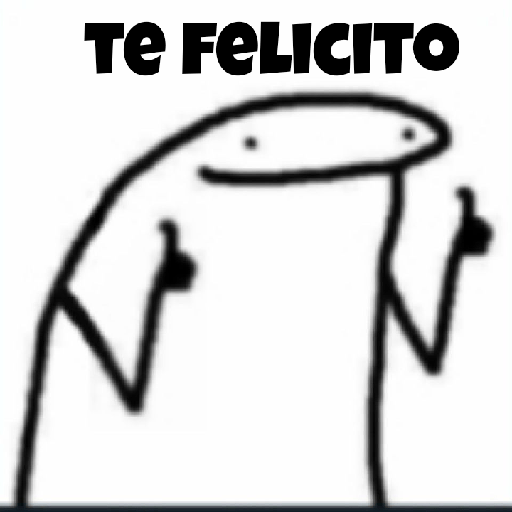 Te felicito que bien actúas 1
