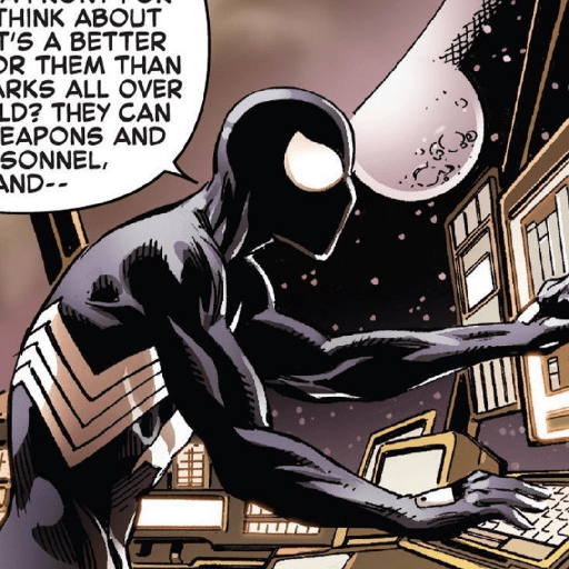 Black suit spiderman  7