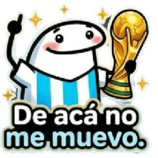   FLORK HINCHA ARGENTINO 🇦🇷⭐🏆🥁 9