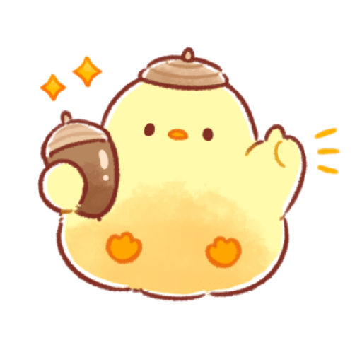 Soft and cute chick autumn 1