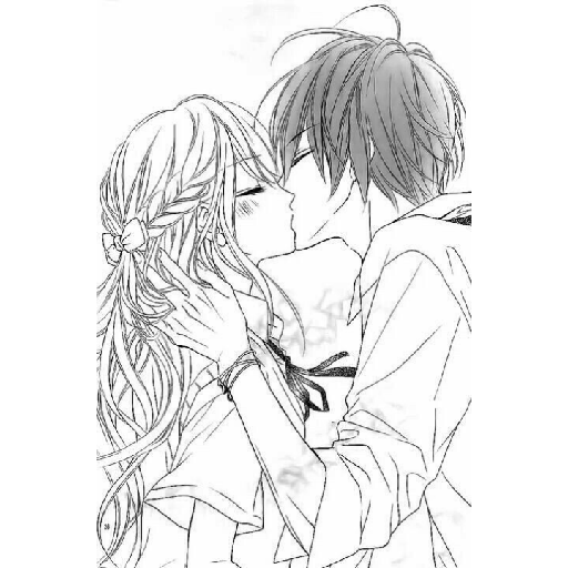 Anime beijo 1