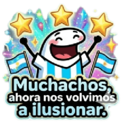   FLORK HINCHA ARGENTINO 🇦🇷⭐🏆🥁 23