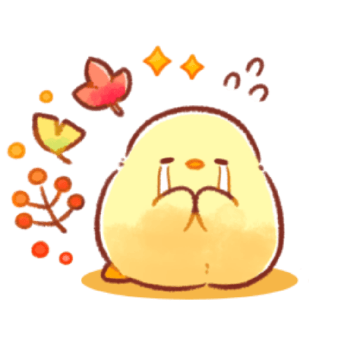 Soft and cute chick autumn 2