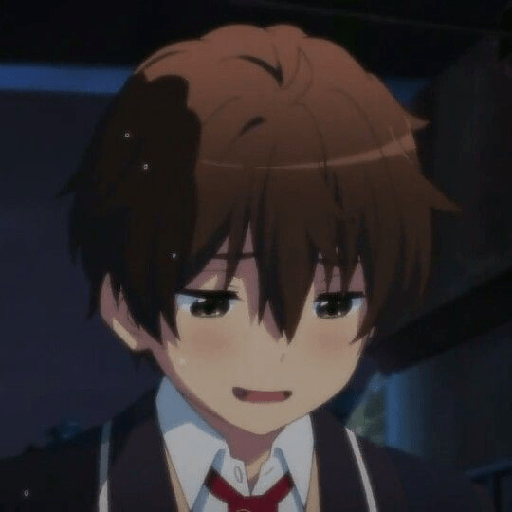 Anime sad boy 6