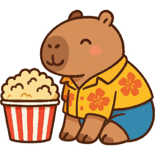 Capibara kawaii de verano 🏖 5