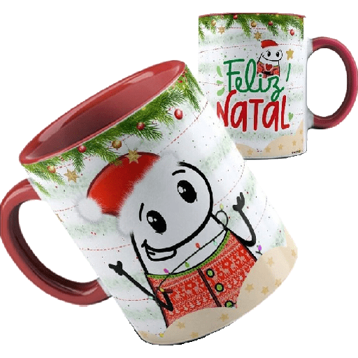 Caneca flork de frases🎅 natal 18