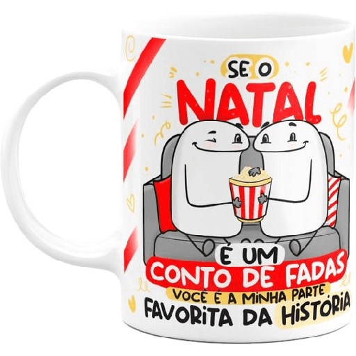 Caneca flork de frases🎅 natal 10