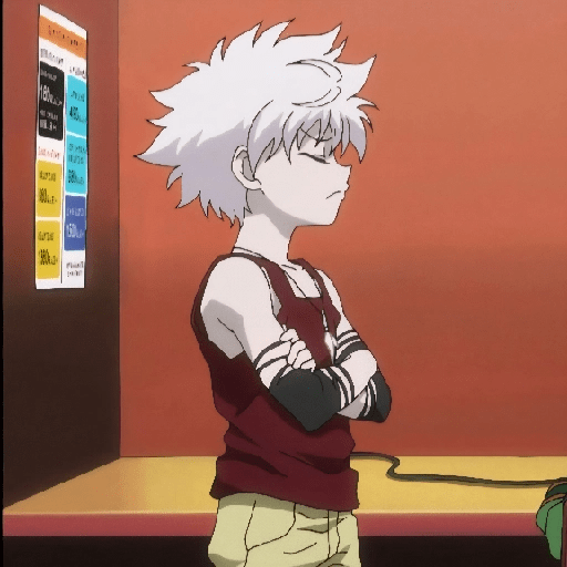 🤍✨️KILLUA ZOLDYCK MOOD✨️🤍 29