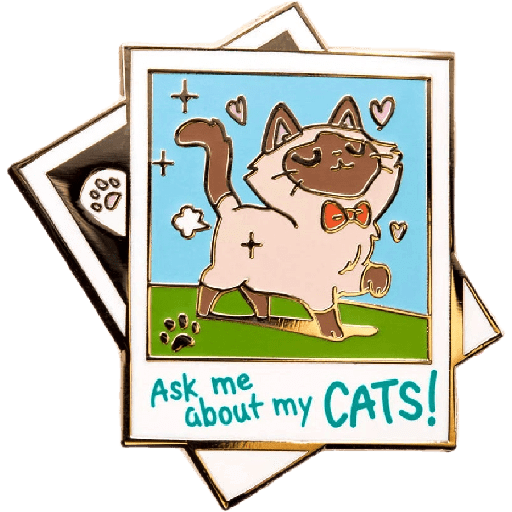 CATS enamel pin collection 16