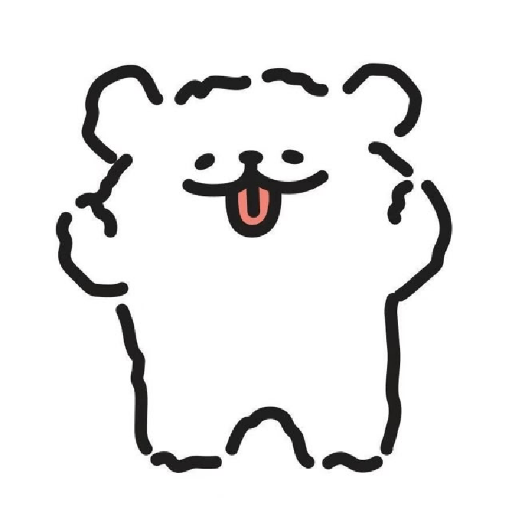 Anjing lucu putih 10