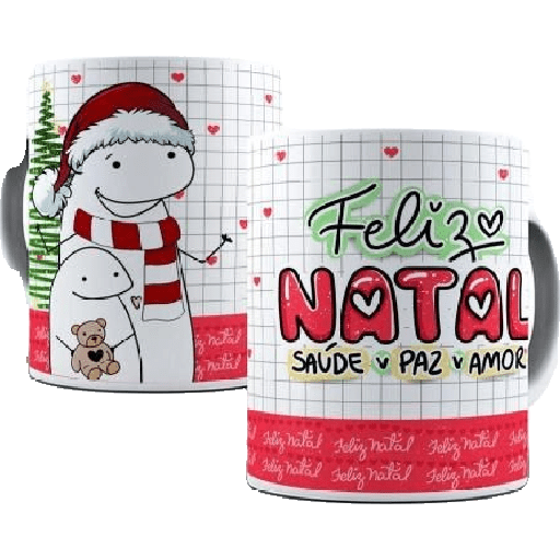 Caneca flork de frases🎅 natal 19
