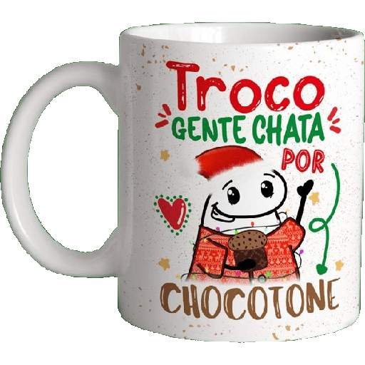 Caneca flork de frases🎅 natal 17