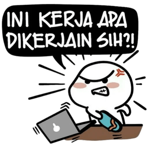 Stiker lucu 25