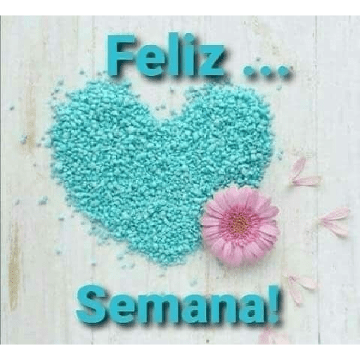 Feliz semana 1