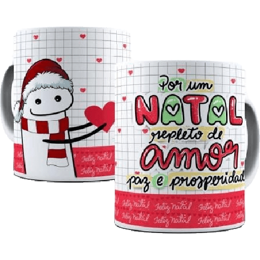 Caneca flork de frases🎅 natal 5