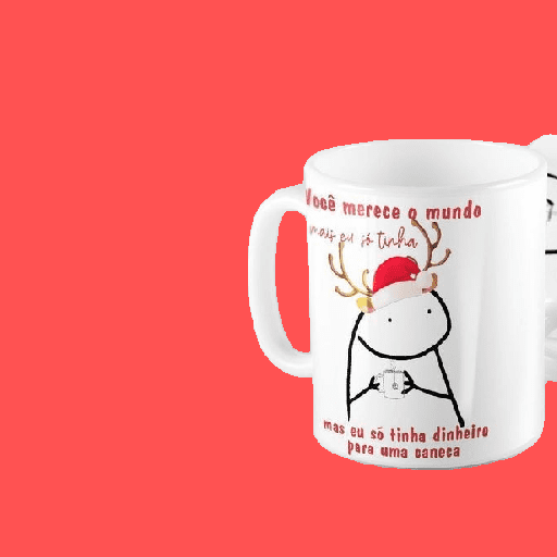 Caneca flork de frases🎅 natal 6