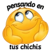 nsando en tus chichis