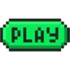 Botón de Play Pixel