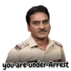 you are under Arrest