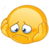 Crying Face Holding Head
