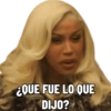 ¿QUE FUE LO QUE DIJO?
