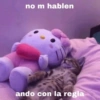 no m hablen ando con la regla