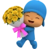 🌹🩵 Pocoyó Ramo de flores🩵🌹 7